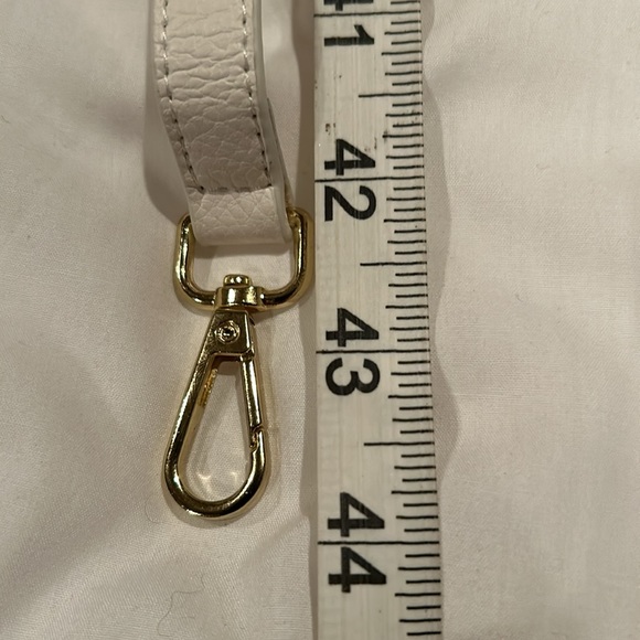 White Leather Bag. Unbranded. - Picture 7 of 9